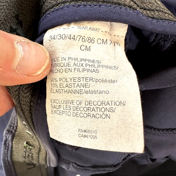 Under Armour Pants Men's 34x30 Blue Performance Golf Activewear(32x30 Actual)‎ - Picture 10 of 14